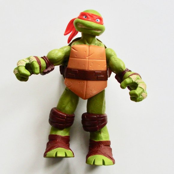 Michelangelo Teenage Mutant Ninja Turtle TMNT 10" Action Figure 2012 Playmates - Picture 1 of 16